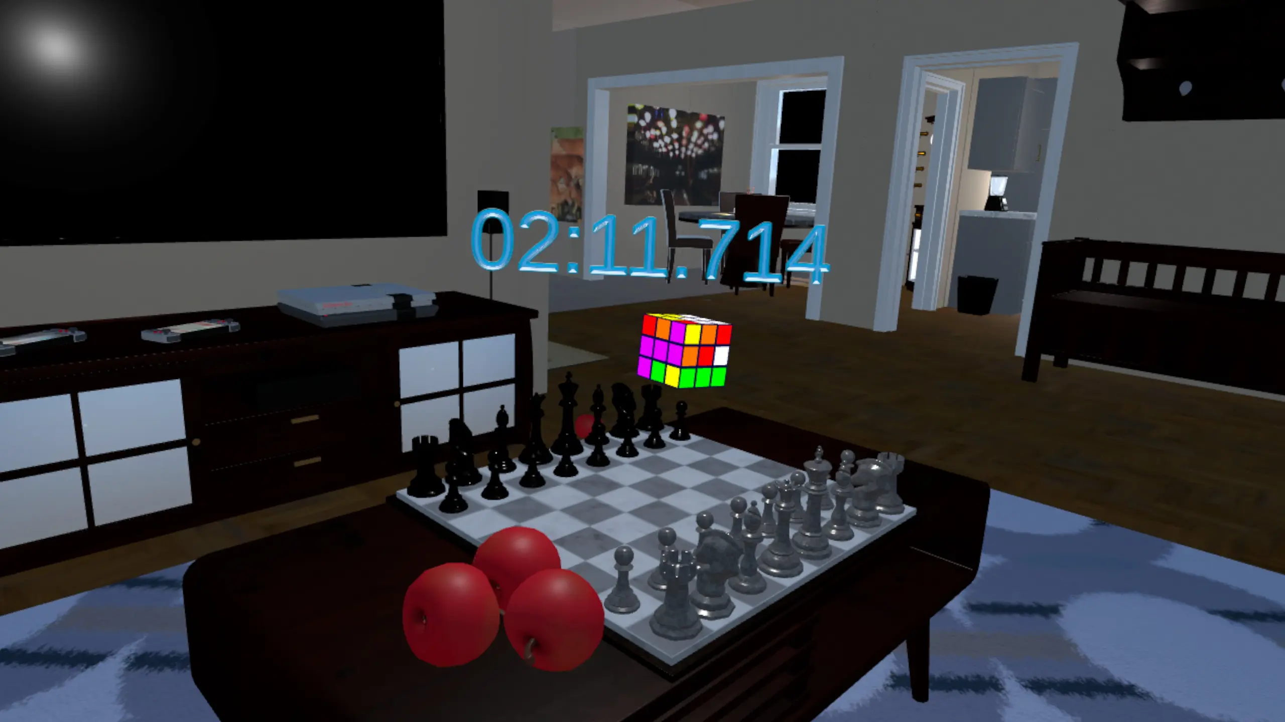 Throw apples in Mixed Reality